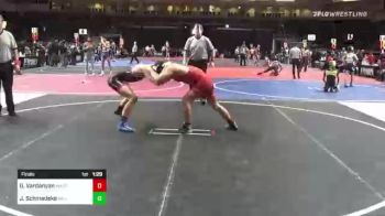 144 lbs Final - Gor Vardanyan, Martin Berbeyan vs Jacob Schmadeke, Valiant College Prep