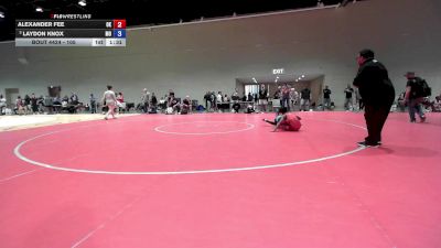 105 lbs 3rd Place Match - Alexander Fee, OK vs Laydon Knox, MO