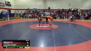 170 lbs Round 3 - Abraham Ha, Grissom HS vs Matthew Storey, Mcadory