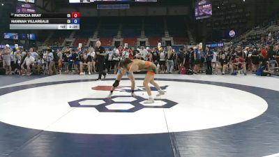 120 lbs Cons. Rd Of 16 - Patricia Bray, California vs Hannah Villareale, California