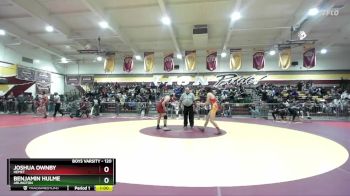 120 lbs Cons. Round 2 - Benjamin Hulme, Arlington vs Joshua Ownby, Hemet