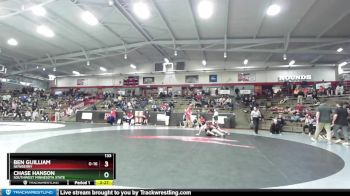 133 lbs Cons. Round 2 - Chase Hanson, Southwest Minnesota State vs Ben Guilliam, Newberry