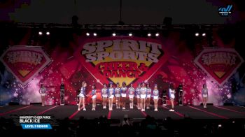 University Cheer Force - Black Ice [2025 L3 Senior Day 1] 2025 Spirit Sports Myrtle Beach Nationals