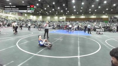 72 lbs Semifinal - Daniel Clark, Core Wrestling vs Kannon Ceallos, Dethrone WC