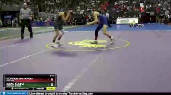 Cons. Round 1 - Isaac Koliha, Howells-Dodge vs Gunner Spotanski, Shelton