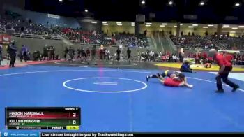 152 lbs Round 3 (4 Team) - Kellen Murphy, 6A Bend vs Mason Marshall, 6A McMinnville