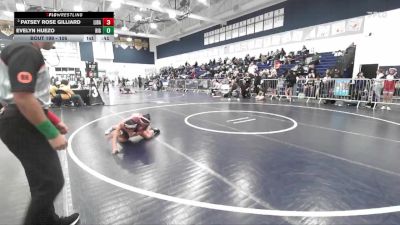 105 lbs Cons. Round 2 - Patsey Rose Gilliard, Liberty (Bakersfield) vs Evelyn Huezo, Righetti