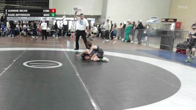 57 lbs Consi Of 4 - Jasmine Belen, CT Whale Beluga - ESE vs Kade Jefferson, Mat Assassins - ESE