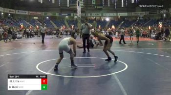 Consolation - Brock Little, North Platte High School vs Gavin Buck, Miami Columbus HS