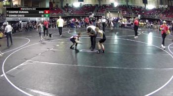 70 lbs Cons. Round 2 - Cohen Cisco, GI Grapplers vs Cooper Ourada, Mullen Youth Wrestling Club