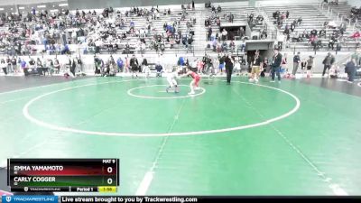 70 lbs Round 3 - Emma Yamamoto, HI vs Carly Cogger, ID