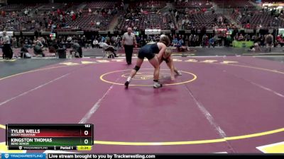 182 lbs Cons. Round 3 - Tyler Wells, Rocky Mountain vs Kingston Thomas, Bend Senior