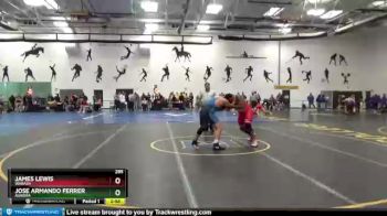 285 lbs 3rd Place Match - Jose Armando Ferrer, Aurora vs James Lewis, Wabash