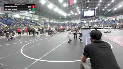 78 lbs Consolation - Dawsyn Smith, Southwest Hammers vs Jayman Duran, Valley Bad Boys