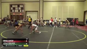 125 lbs Quarterfinals (8 Team) - Brady Carter, Elite Wrestling Black vs Attila Vigilante, Southern Regional Gold
