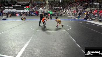 43 lbs Cons. Round 1 - Paxton Lemon, Ogden`s Outlaws vs Liam Tarin, Stanton Cnty Trojans