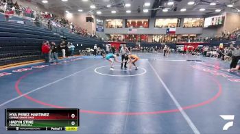145 lbs Champ. Round 1 - Hadyn Stine, Prosper Rock Hill vs Mya Perez Martinez, Conroe Grand Oaks
