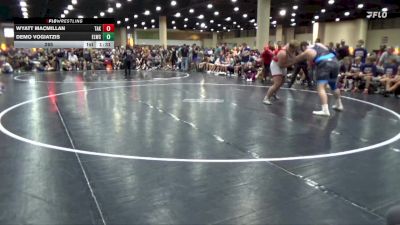 285 lbs Round 3 (6 Team) - Demo Vogiatzis, Elevation WC vs Wyatt MacMillan, Team Arkansas