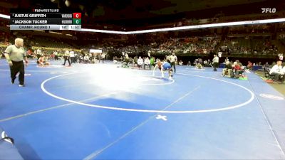 144 Class 3 lbs Champ. Round 1 - Jackson Tucker, Hillsboro vs Justus Griffith, Warrensburg