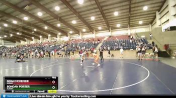 132 lbs Cons. Round 1 - Noah McKenzie, Hawaii vs Bohdan Porter, Alaska