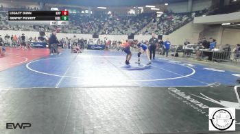 105 lbs Consi Of 8 #1 - LEGACY DUNN, KIPP TULSA vs Gentry Pickett, Noble Takedown Club