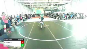 61 lbs Quarterfinal - Michael Legere, Red Wave WC vs Penelope Zuniga, So Cal Grappling