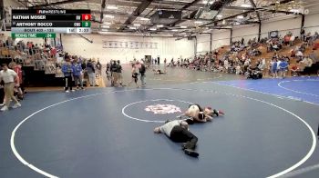133 lbs Cons. Round 4 - Anthony Rocco, Ohio Wesleyan vs Nathan Moser, Baldwin Wallace