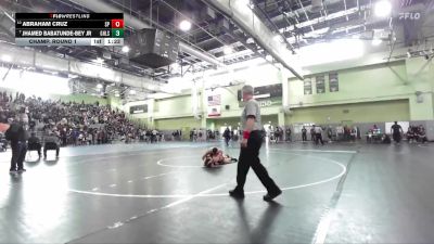 215 lbs Champ. Round 1 - Jhamed Babatunde-Bey Jr, GRANADA HILLS vs Abraham Cruz, SAN PEDRO