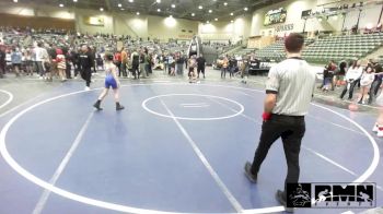 81 lbs Round Of 16 - Mackinley Jones, Small Town WC vs Evan Ferguson, Cornerstone MC