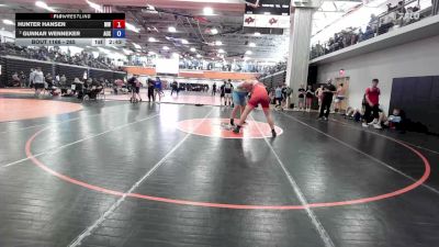 285 lbs Cons. Semi - Hunter Hansen, MO West vs Gunnar Wenneker, Auxvasse