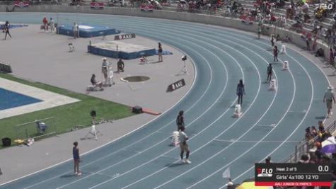 2026 AAU Junior Olympic Games - Youth Girls' 4x100m Relay, Semi-Finals 2 - Age 12