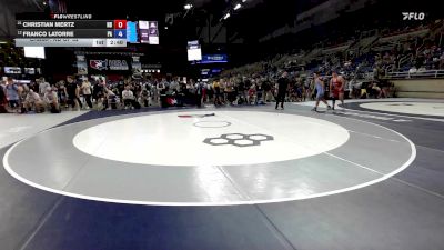 215 lbs Champ. Rd Of 32 - Christian Mertz, ND vs Franco Latorre, PA