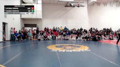 170 lbs Champ. Round 1 - Aiyona Purvis, Rock Springs vs Alizah Trostle, Carbon