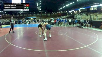 115 lbs Cons. Round 2 - Trinity Norris, Aquilla J. Morgan High School vs Lorena Parada, Olympic Heights