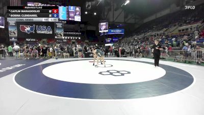 125 lbs Cons. Semis - Caitlin Maragioglio, NY vs Sobina Clendaniel, AK