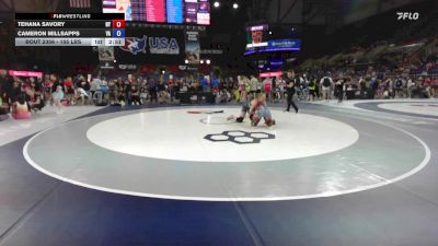 155 lbs Cons. Sub-rd Of 32 - Tehana Savory, NY vs Cameron Millsapps, VA