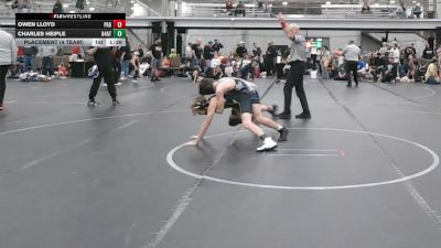 96 lbs Placement (4 Team) - Charles Heiple, 84 Athletes vs Owen Lloyd, PA Gold