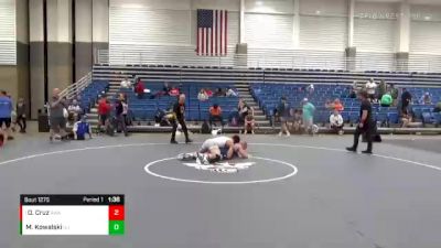 185 lbs Semifinal - Orlando Cruz, Region Wrestling Academy vs Matt Kowalski, Springboro