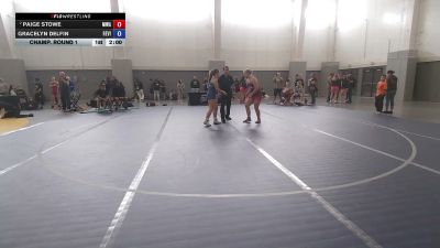 145 lbs Champ. Round 1 - Paige Stowe, MAW Wrestling Academy vs Gracelyn Delfin, Revival