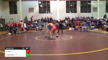 220 lbs Prelims - Jaylin Tate, Woodward Academy vs Yates Hoffman, Jesuit High School - New Orleans