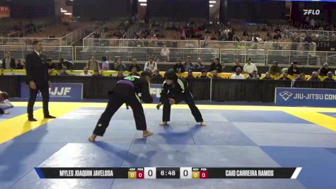 Caio Carreira Ramos vs Myles Joaquin Javelosa 2025 Pan Jiu Jitsu IBJJF Championship