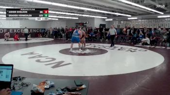 285 lbs Quarterfinal - Asher Sheldon, UW - La Crosse vs Braden Vermeulen, Luther