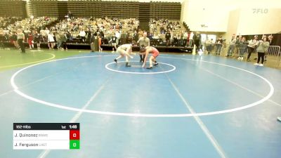 162-H lbs Round Of 64 - John Quinonez, Red Nose Wrestling School vs Jacob Ferguson, Lehighton