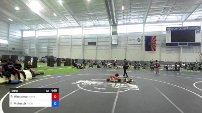 90 kg Final - Regan Kinneman, Thorobred vs Frank Motes Jr, Gold Rush Wrestling