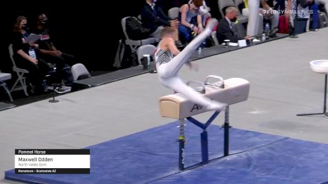 Maxwell Odden - Pommel Horse, North Valley Gym - 2021 US Championships