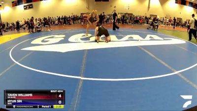 165 lbs Cons. Round 3 - Taven Williams, VA ELITE vs Hyun Sin, BWC