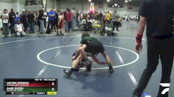 80 lbs Cons. Semi - Jayven Sipkema, Allegan Area Youth WC vs Gabe Busen, Falcon WC (SMCC)