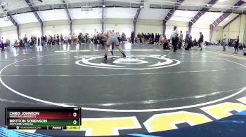 197 lbs Cons. Round 2 - Britton Sorenson, Southern Virginia vs Chris Johnson, Wheeling University