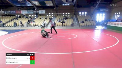 184 lbs Match - Cruz Henton, Castleton vs Kian Payne, York