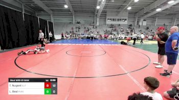 65 lbs Rr Rnd 1 - Tommy Nugent, Elite NJ Elem Black vs Lachlan Beal, Pursuit Wrestling Academy - Green